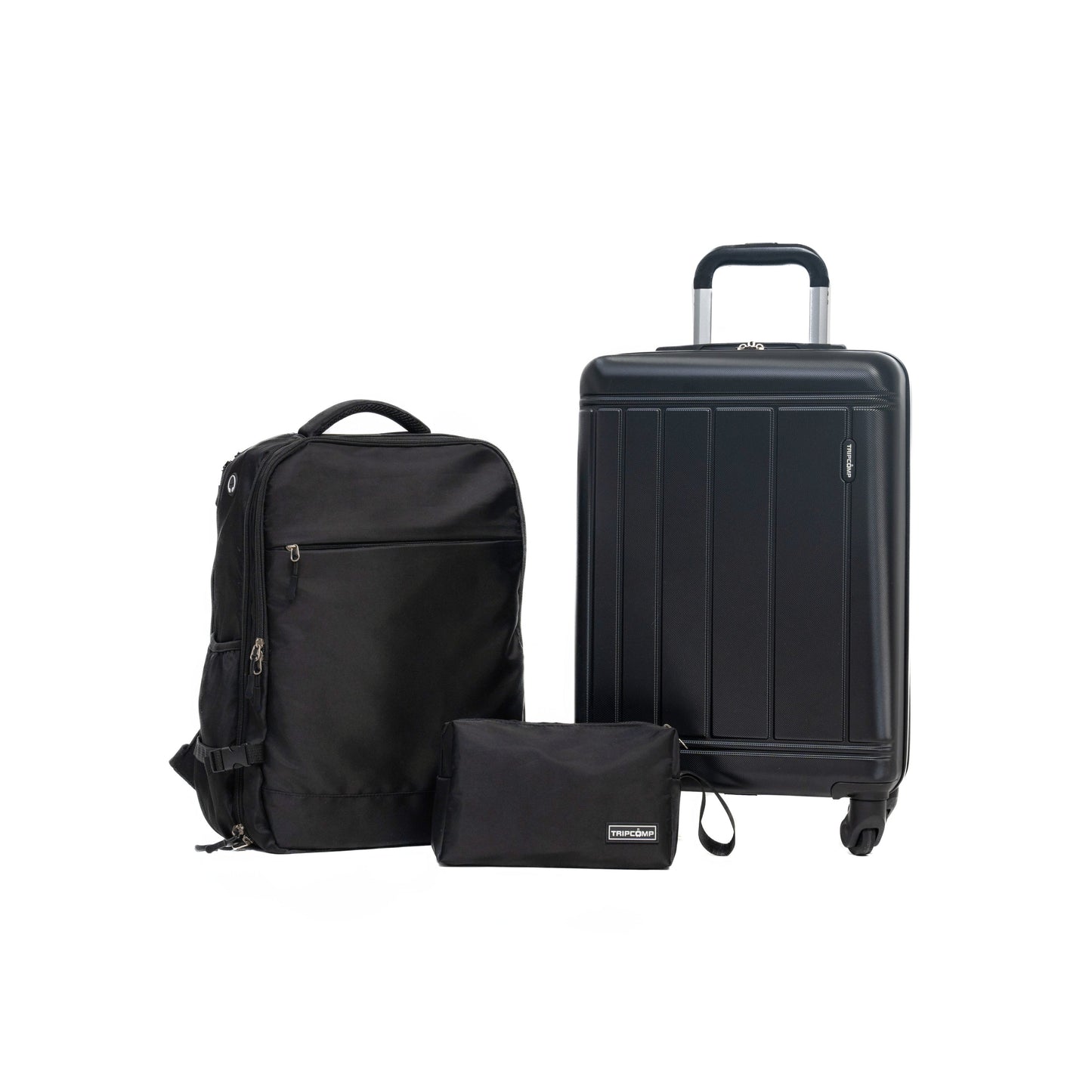 GigaTech 9-Piece Black Luggage Set With TSA Lock