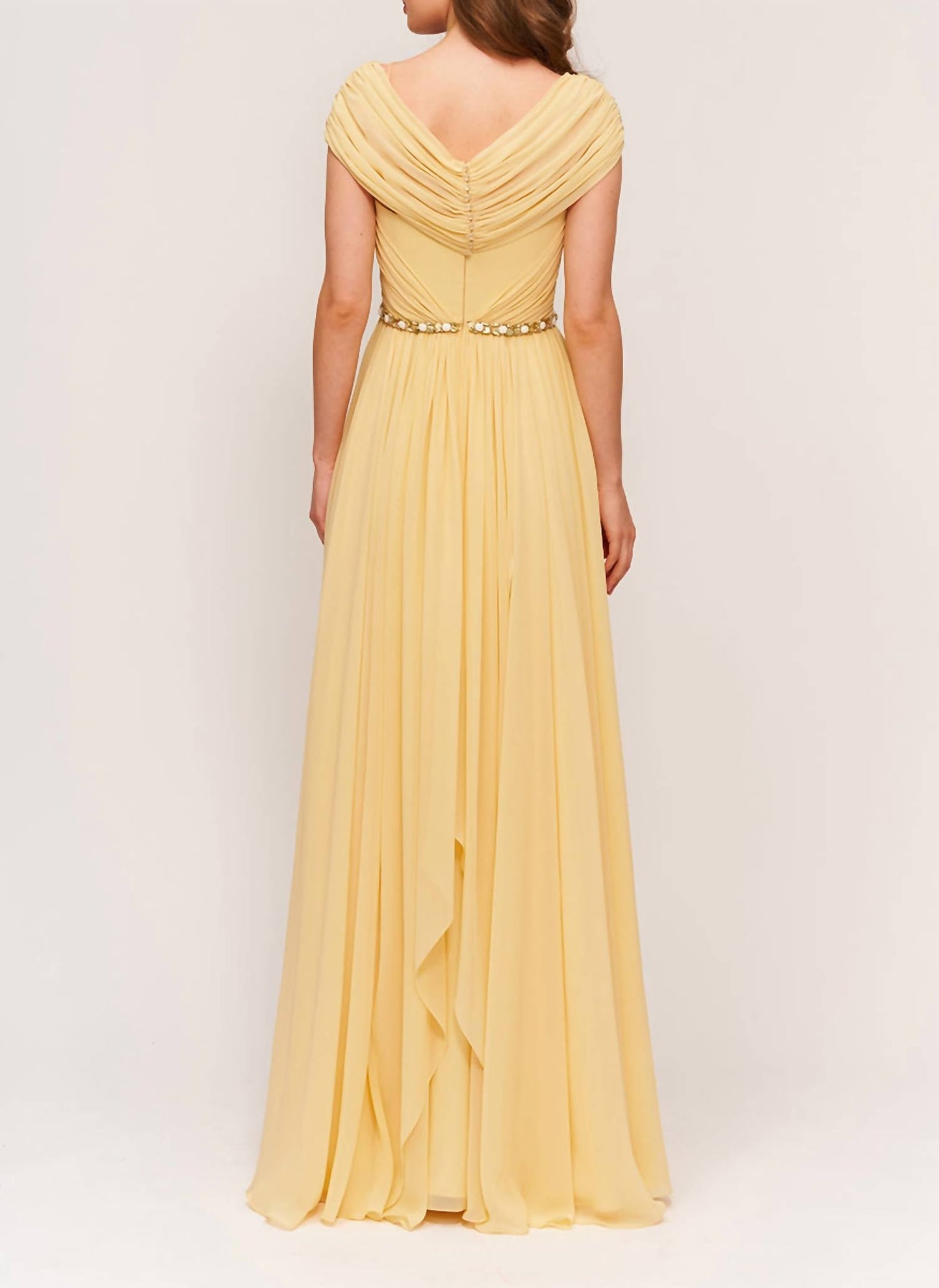 Jenny Packham - Grace Silk Chiffon Gown