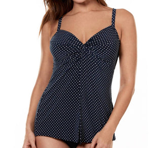 Miraclesuit - Pin Point Love Knot Underwire Tankini Top