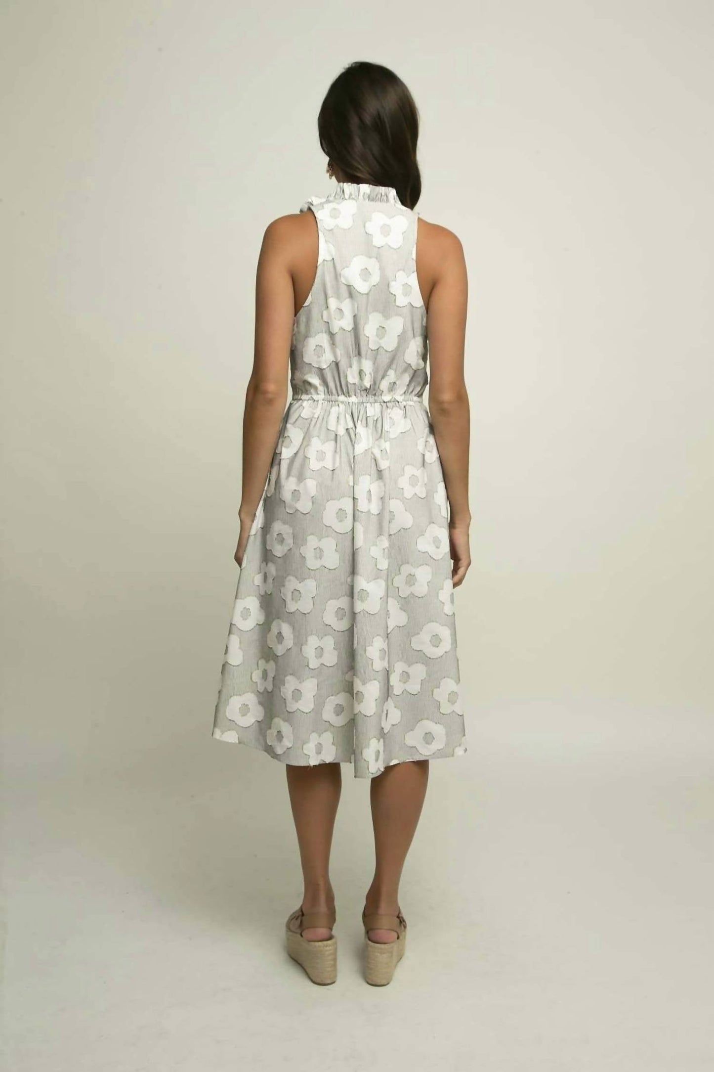 Eva Franco - Fable V Neck Midi Dress