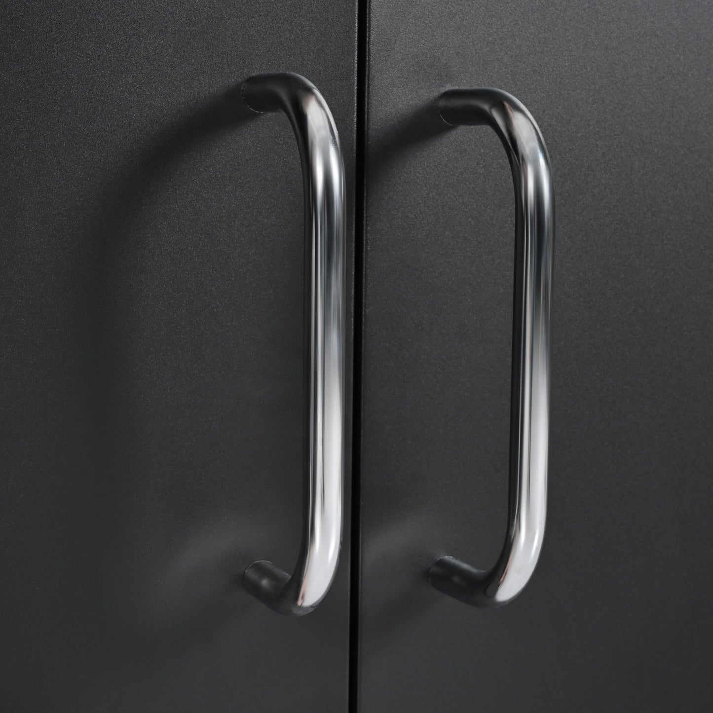 K&K 54.5 Inch Outdoor Kitchen Island with Stainless Steel Tabletop