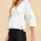 Tcec - Exclusive Charm Peter Pan Collar Top