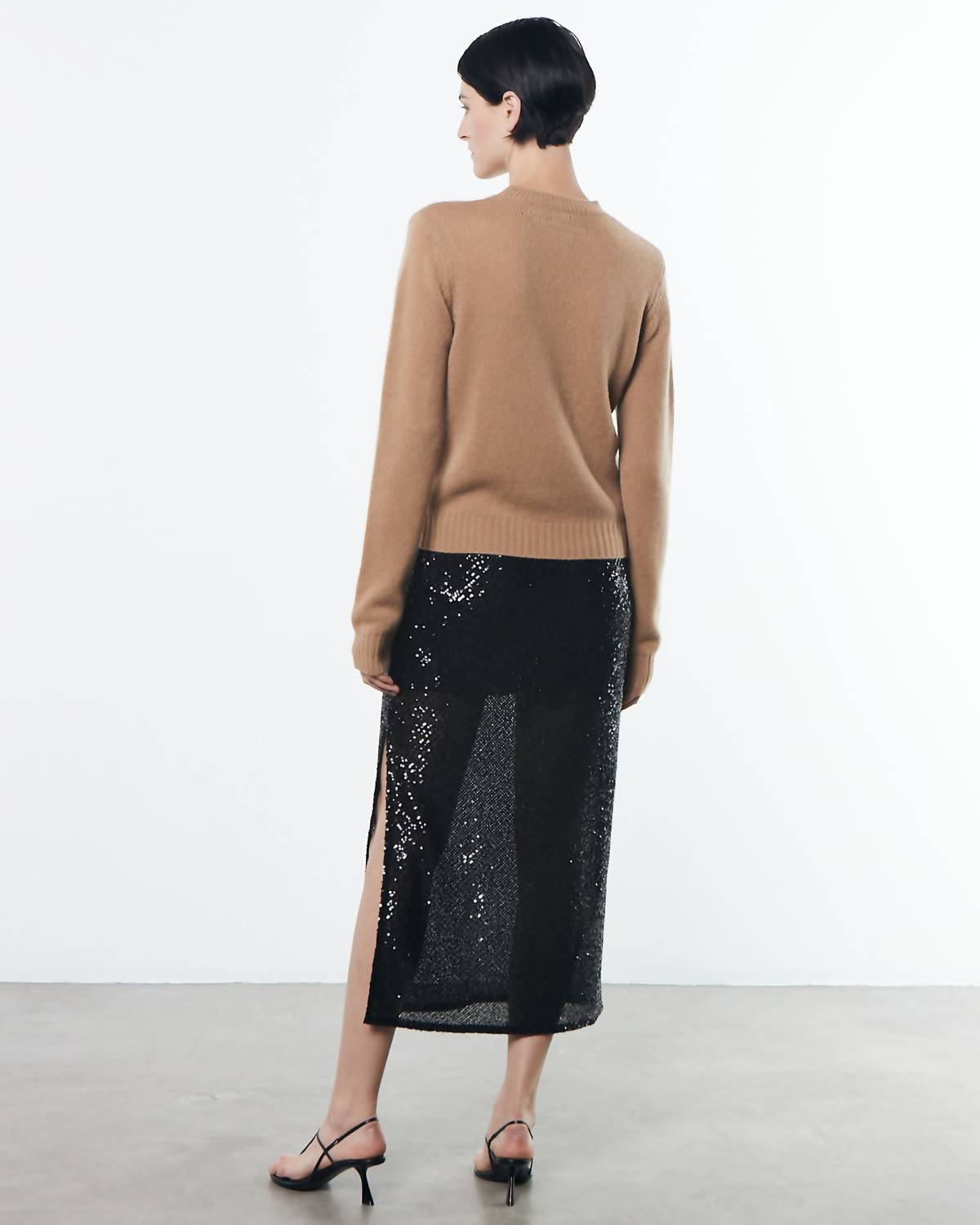 Enza Costa - PURE CASHMERE CREW SWEATER