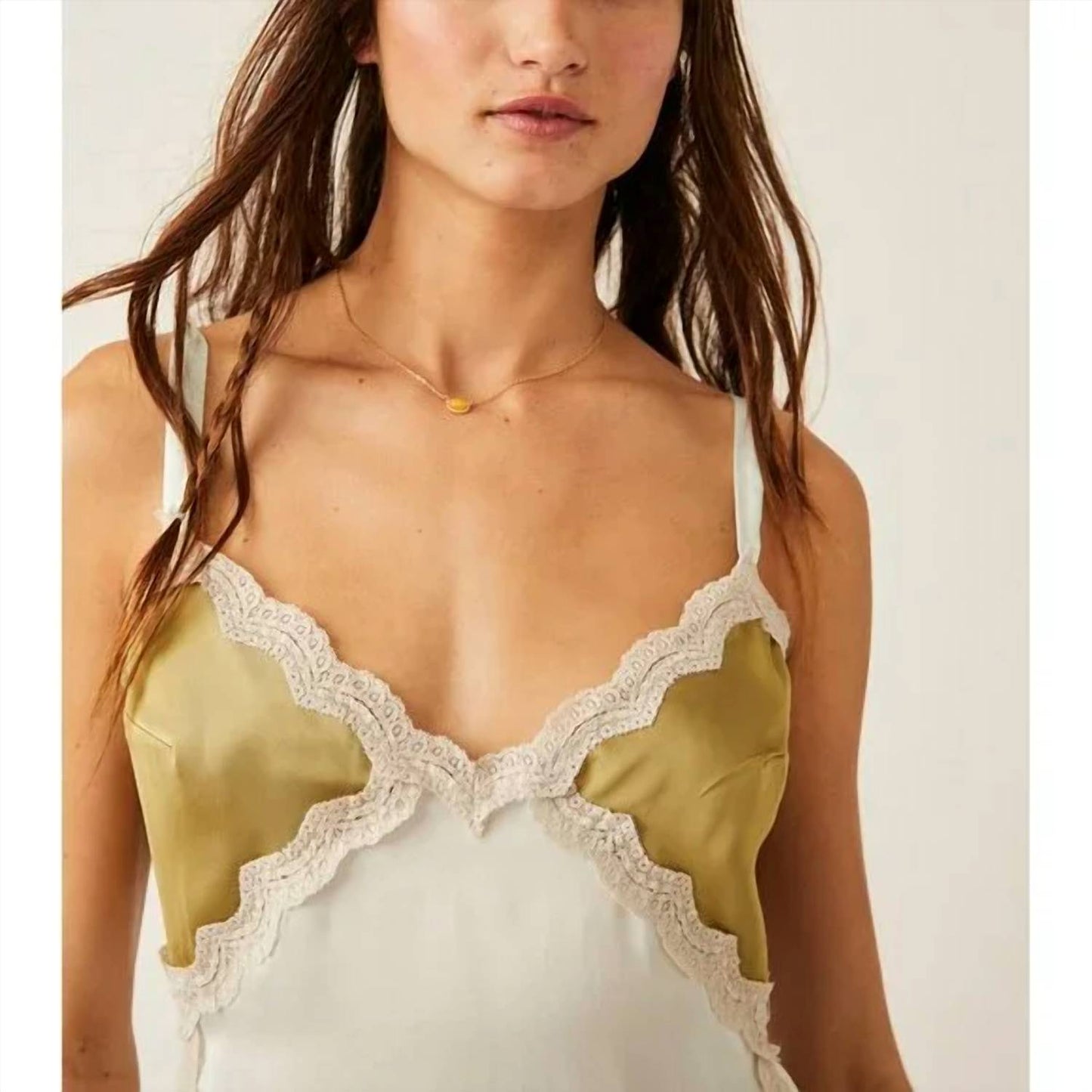 Free People - On The Rise Mini Slip Dress