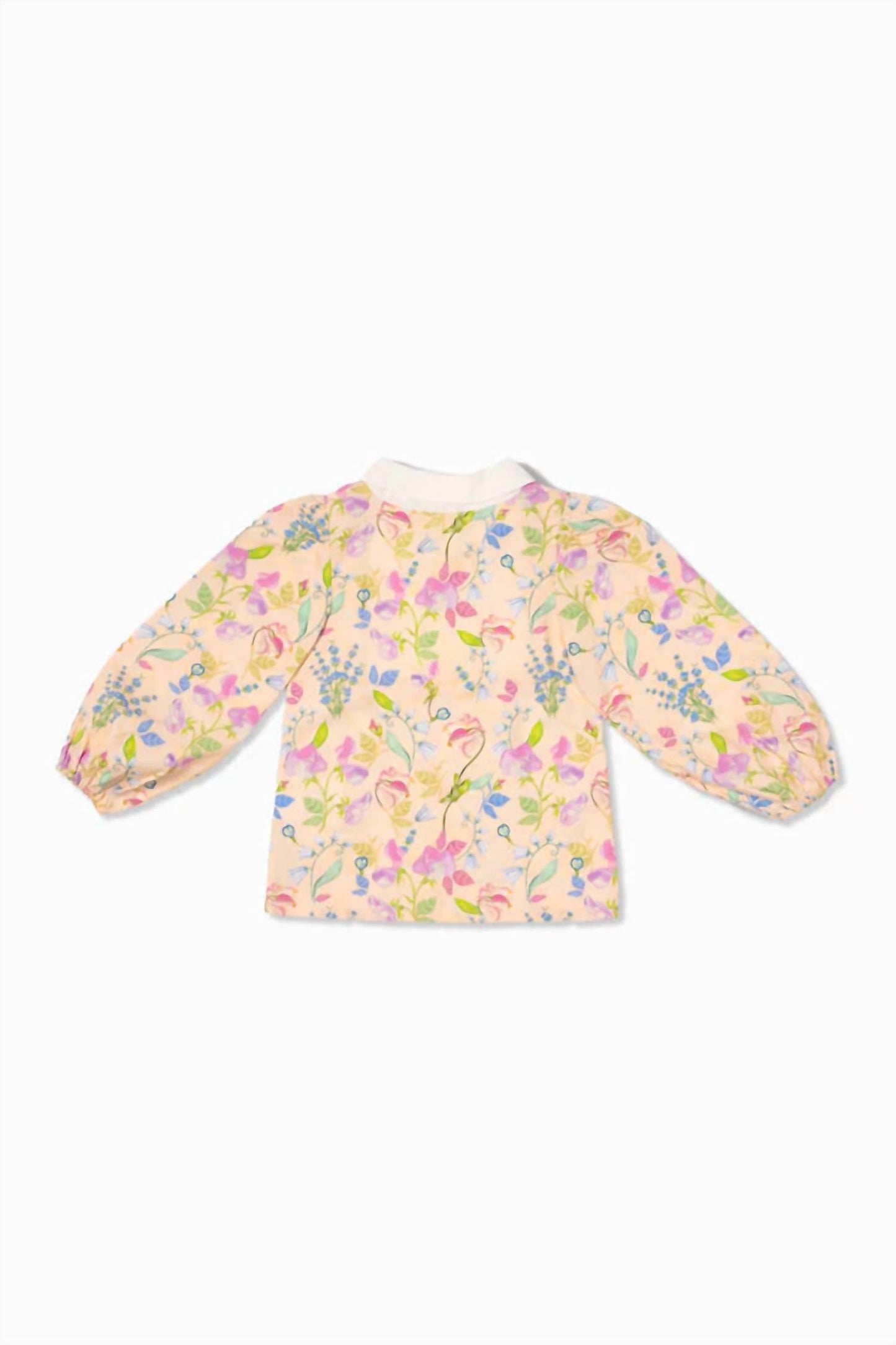 Sasha+Z - Girls Floral Cotton Poplin Top