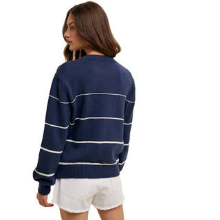 Wishlist - Striped Lightweight Sweater