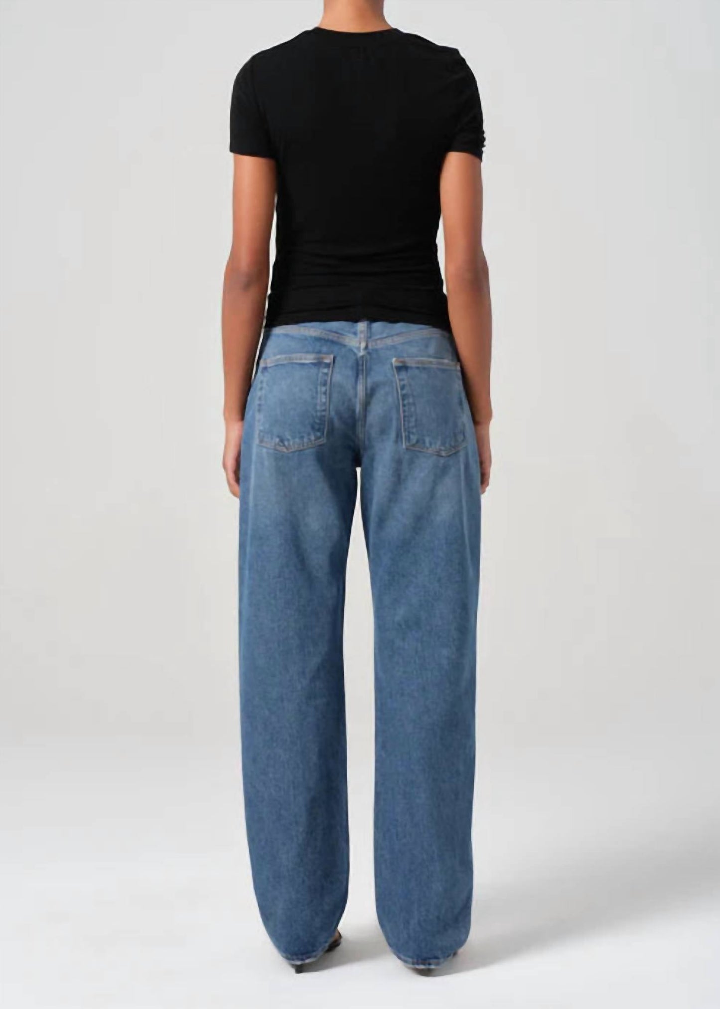 Agolde - Kelly Ultra High Waist Straight Leg Jean