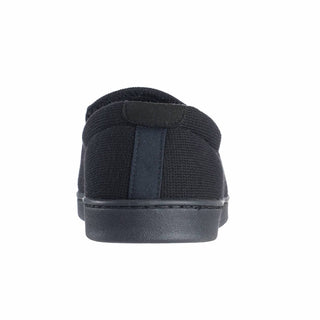 Isotoner - Men's Textured Knit Kai Closed Back Slippers