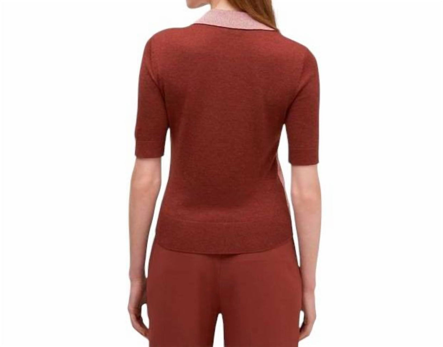 Kate Spade - Knit Short Sleeve Textured Top