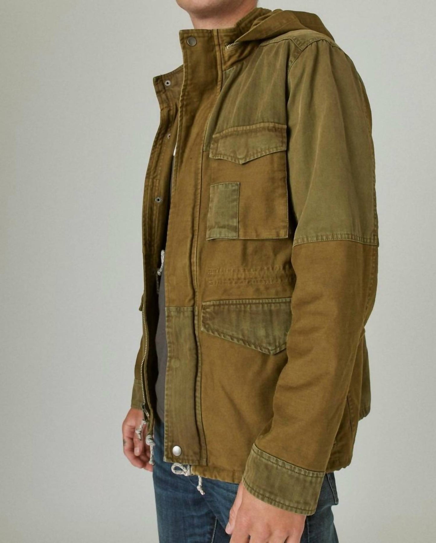 Lucky Brand - M-65 Patchwork Jacket