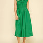 Pinch - Valeria Ruched Bow Midi Dress