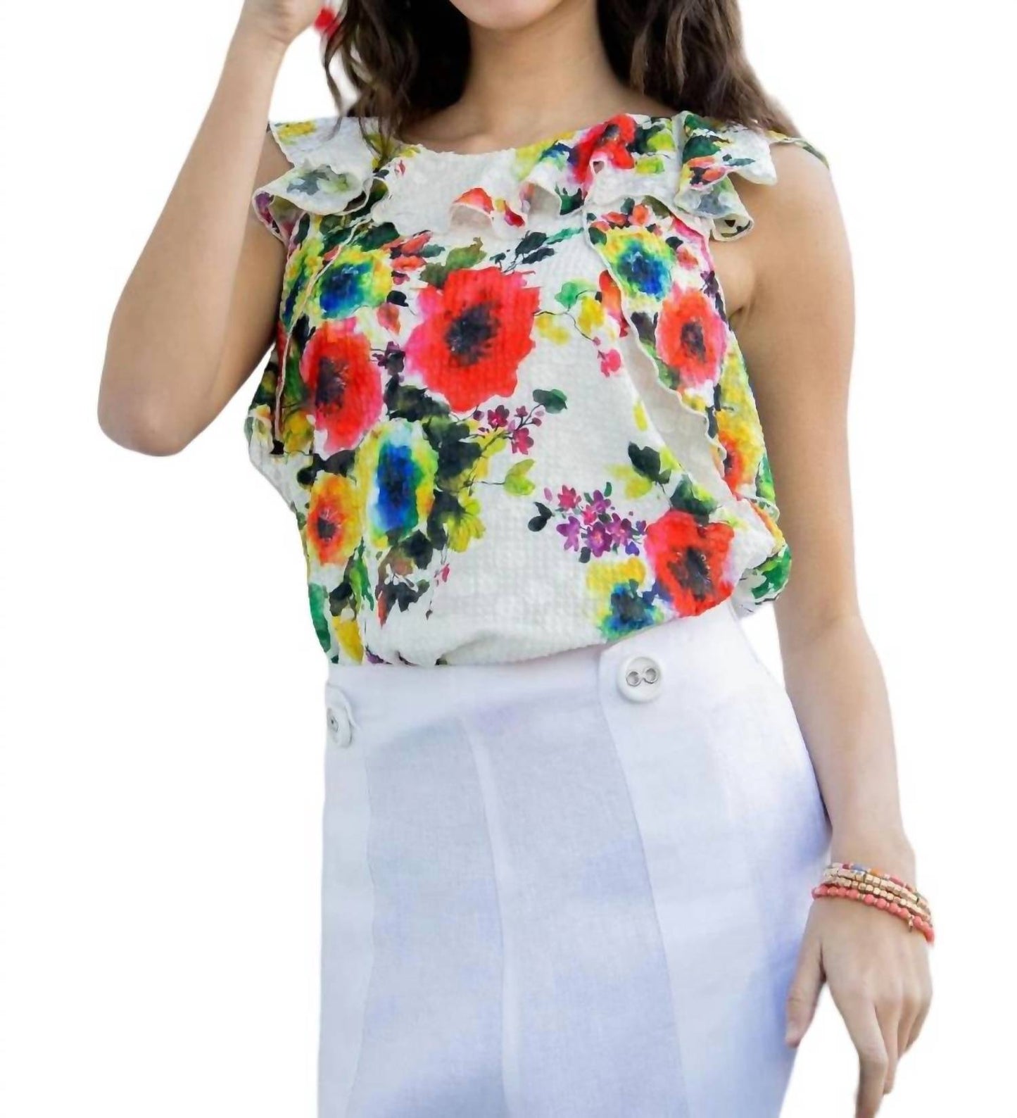Eva Franco - Greta Ruffled Top