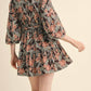 &Merci - Floral Print Mini Dress