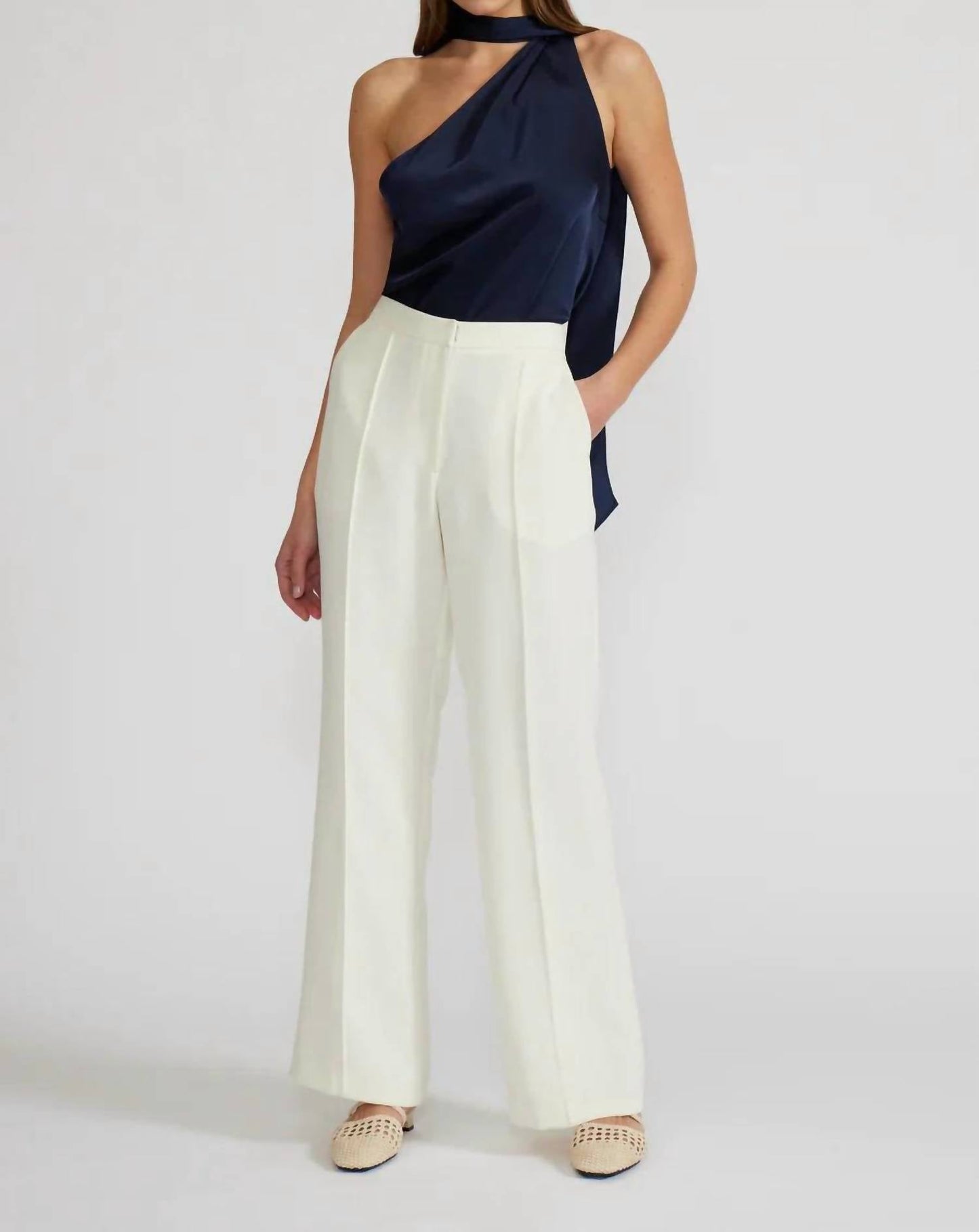 Lucy Paris - Susan Tie Neck Top