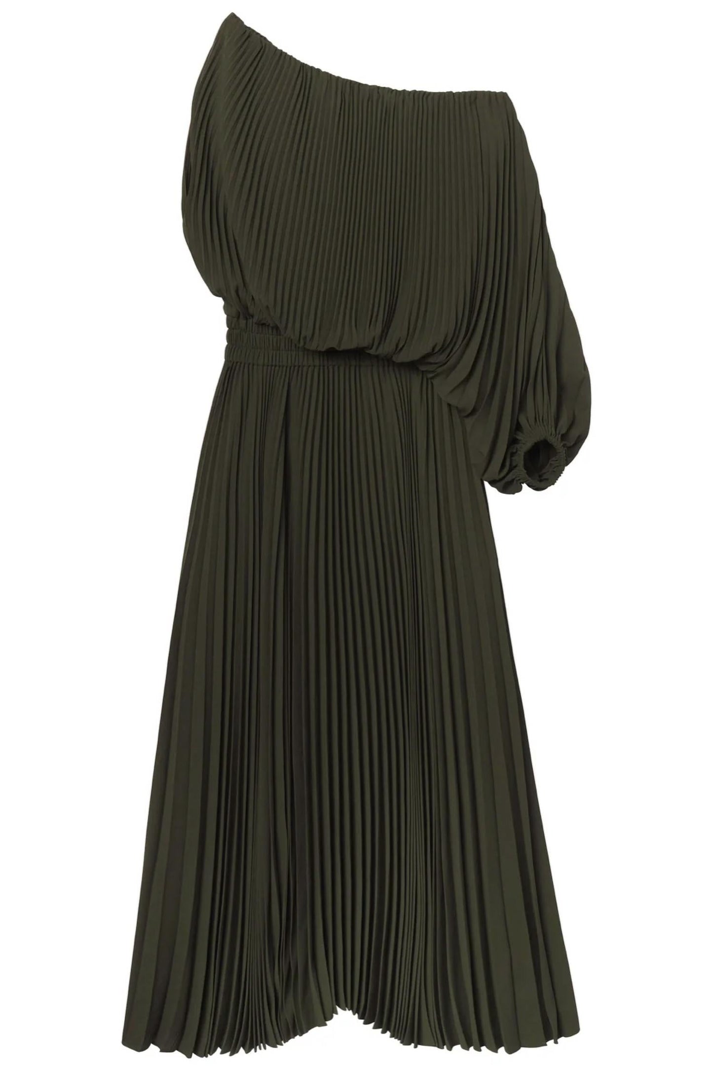 A.L.C. - Mara Georgette Pleated Midi Dress