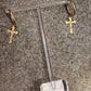 Alv Jewels - Women's Cross Earrings