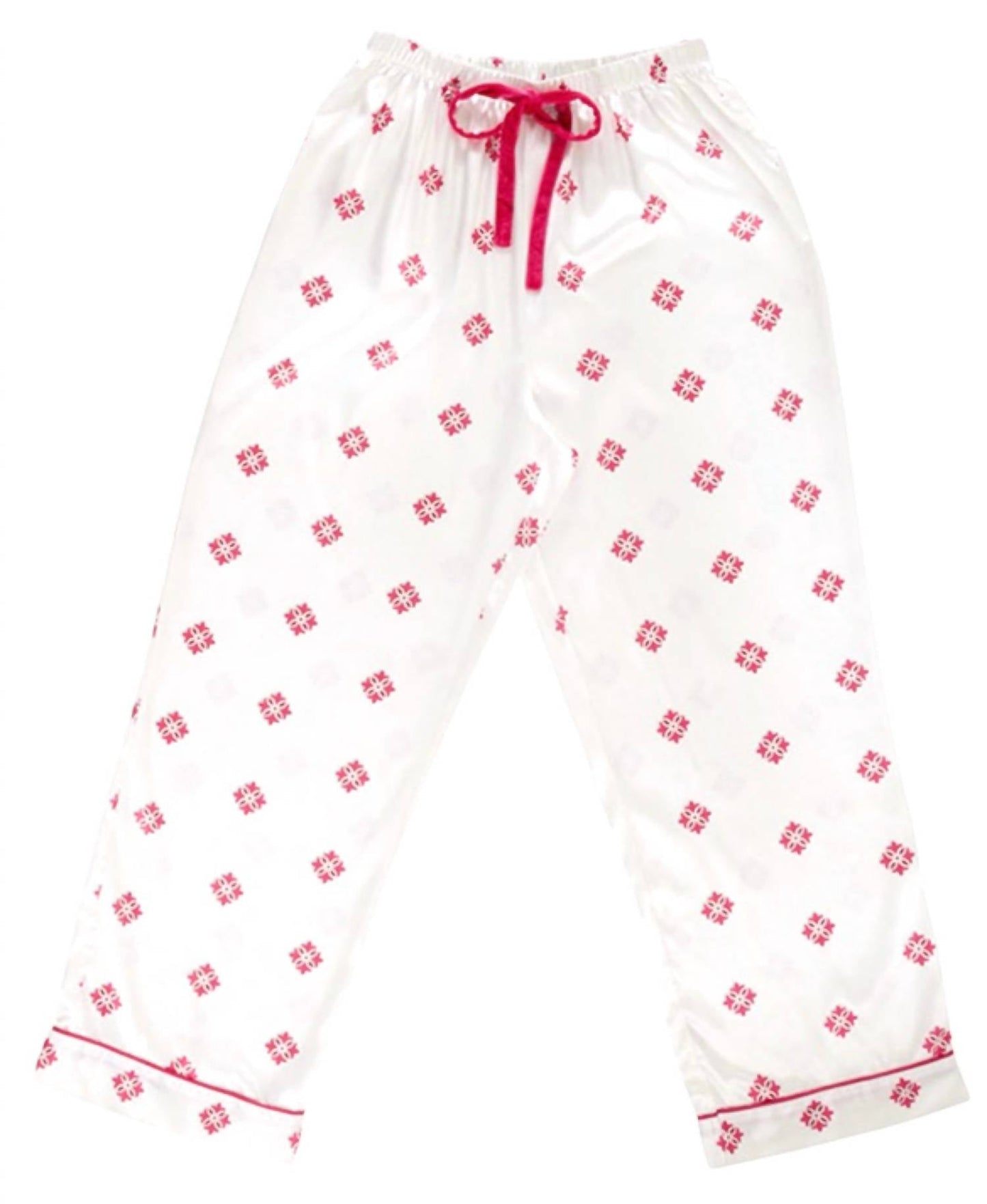 Bella Sleep + Spa - Women's Long Sleeve Satin Two Piece Pajama Set