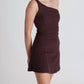 Wolven - Active One-shoulder Mini Dress