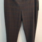 Lisette - Women's Plaid Slim Ankle Pants