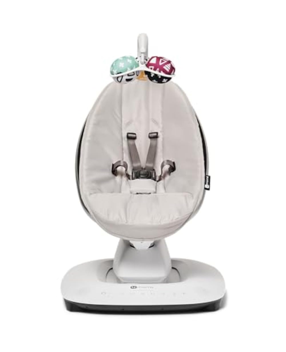 4moms MamaRoo MultiMotion Baby Swing Bluetooth Enabled with 5 Unique Motions Black
