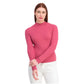 Self Esteem Juniors' Mock-Neck Bodysuit Pink Size Medium