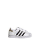 adidas Superstar Shoes Kids', White, Size 2