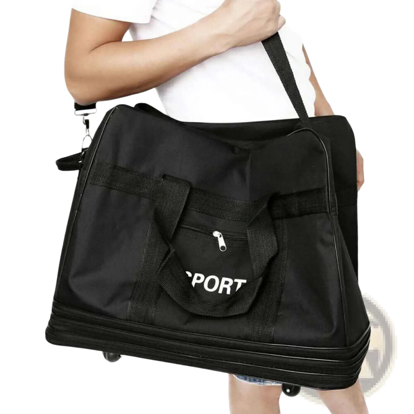 42 Inch Expandable Lightweight Rolling Travel Suitcase