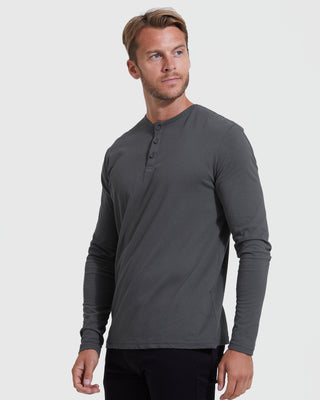 Everyday Long Sleeve Henley 6-Pack