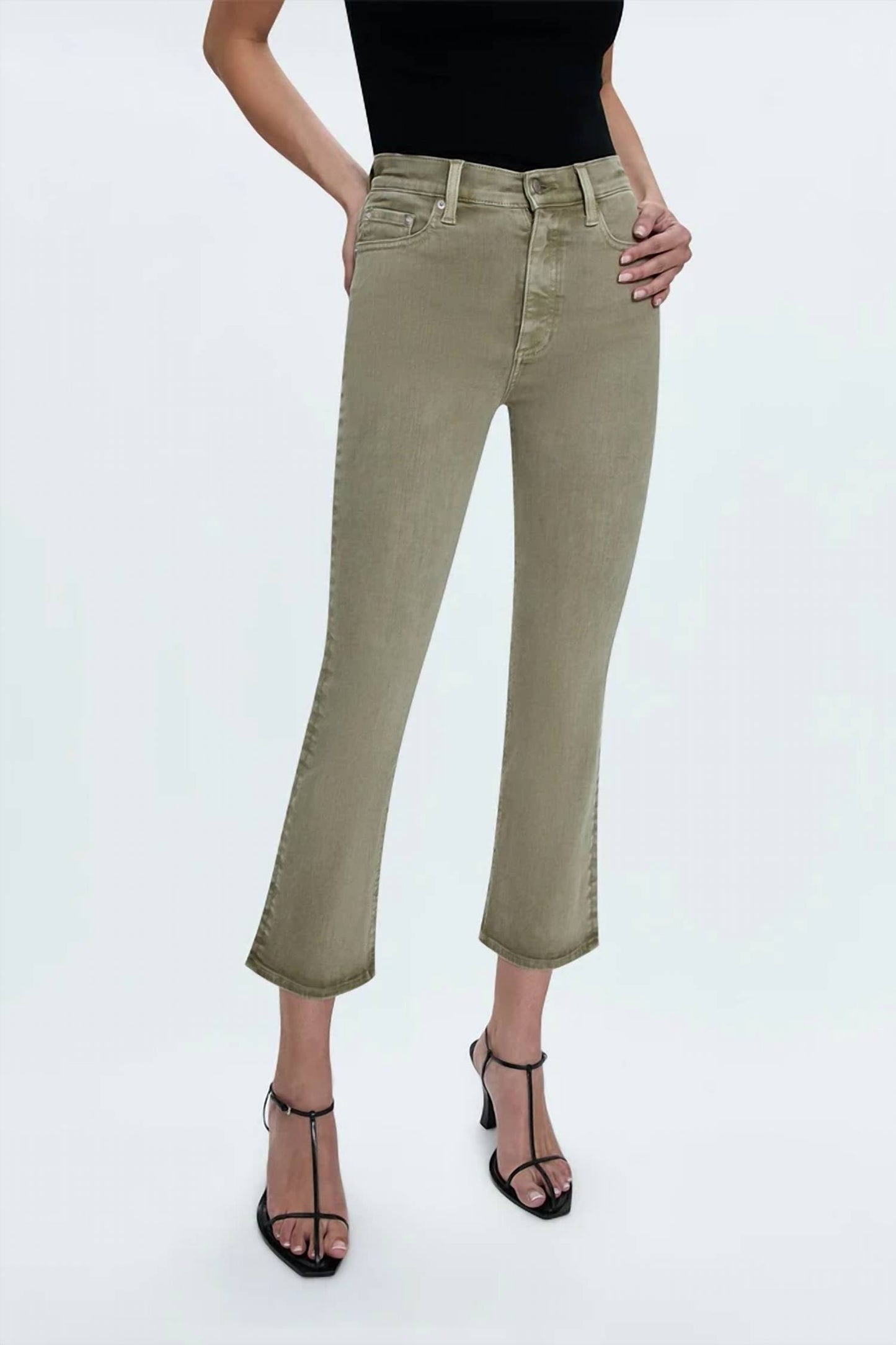 Pistola - Lennon High Rise Crop Bootcut Jean