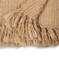 Sparrow & Wren Men's Solid Knit Throw Brown Size Regular