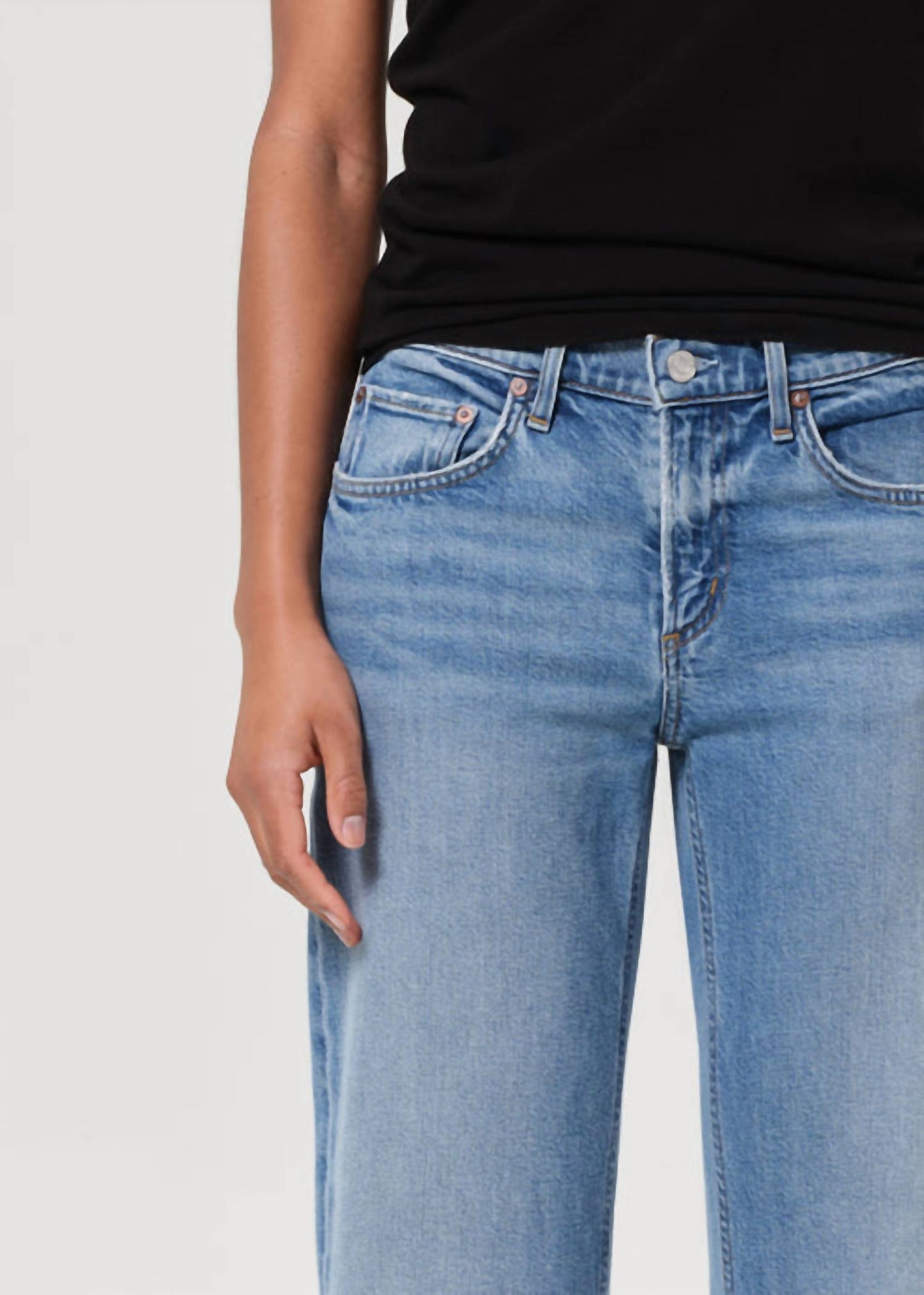 Agolde - Low Rise Slim Jeans