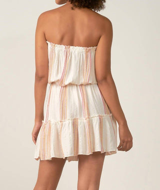 Elan - Strapless Ruffle Dress