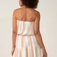 Elan - Strapless Ruffle Dress