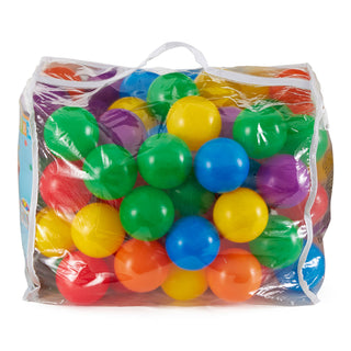 Intex 100-Pack Large Plastic Multi-Colored Fun Ballz For Ball Pits Bounce House