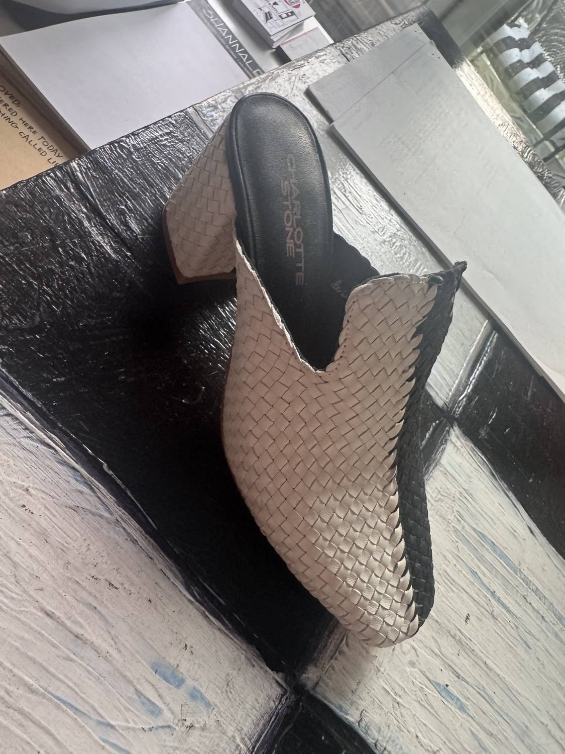 Charlotte Stone - WOMEN MAE WOVEN MULE