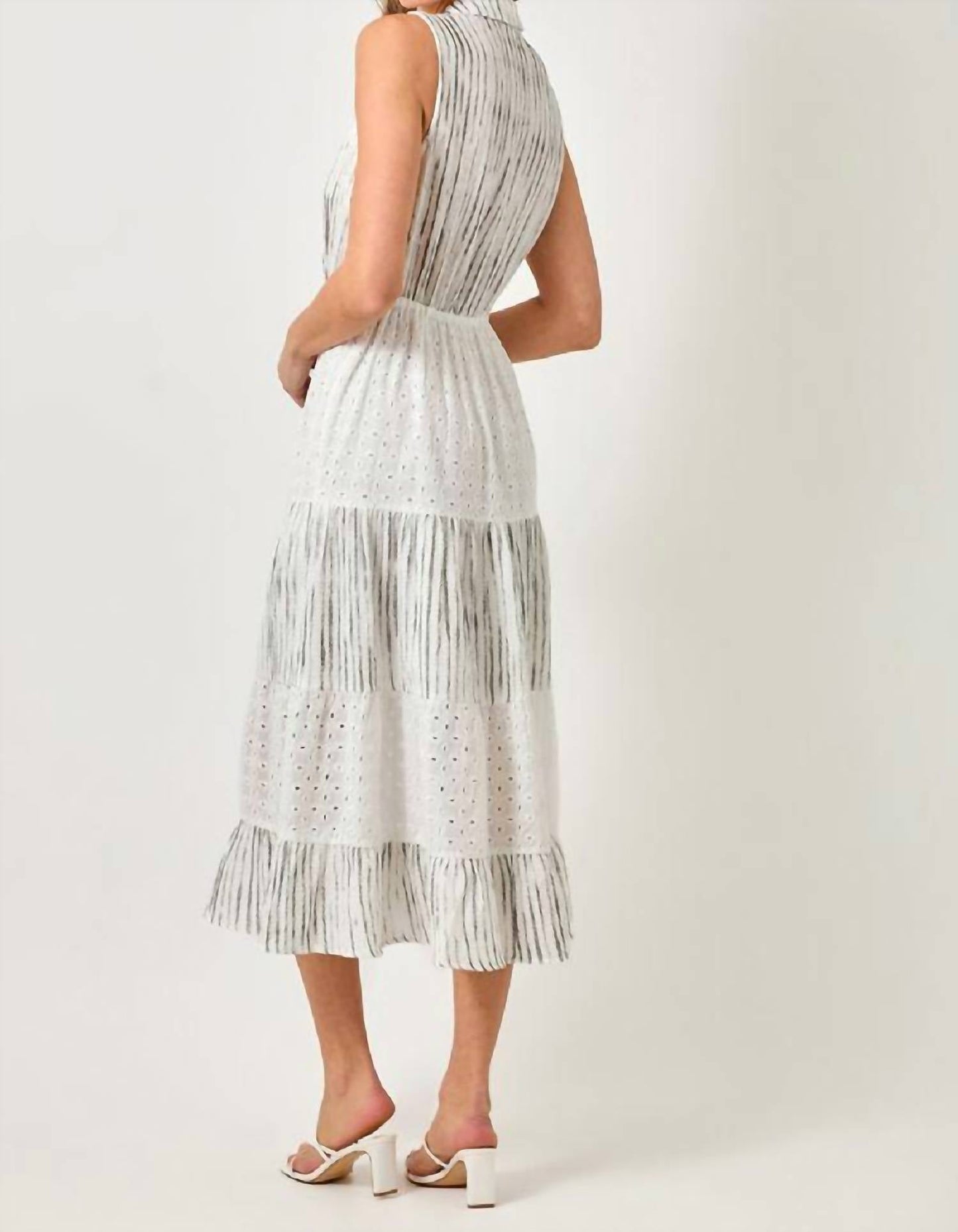 Mystree - Cool Tie Front Long Dress