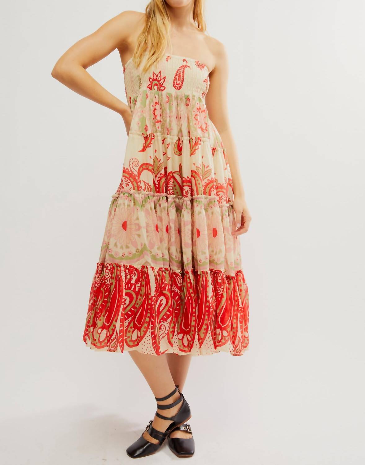 Free People - Super Thrills Maxi Skirt