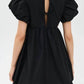 2.7 August Apparel - Bubble Scoop Neck Mini Dress