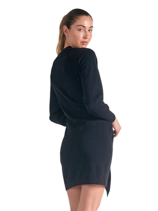 Elan - Front Tie Sweater Dress