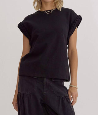 Entro - Braided Sleeve Curvy