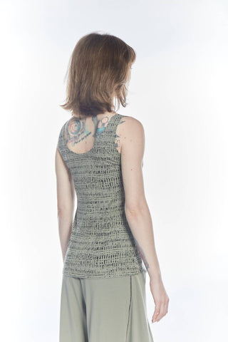 Matthildur - Patterned Sleeveless Tank Top