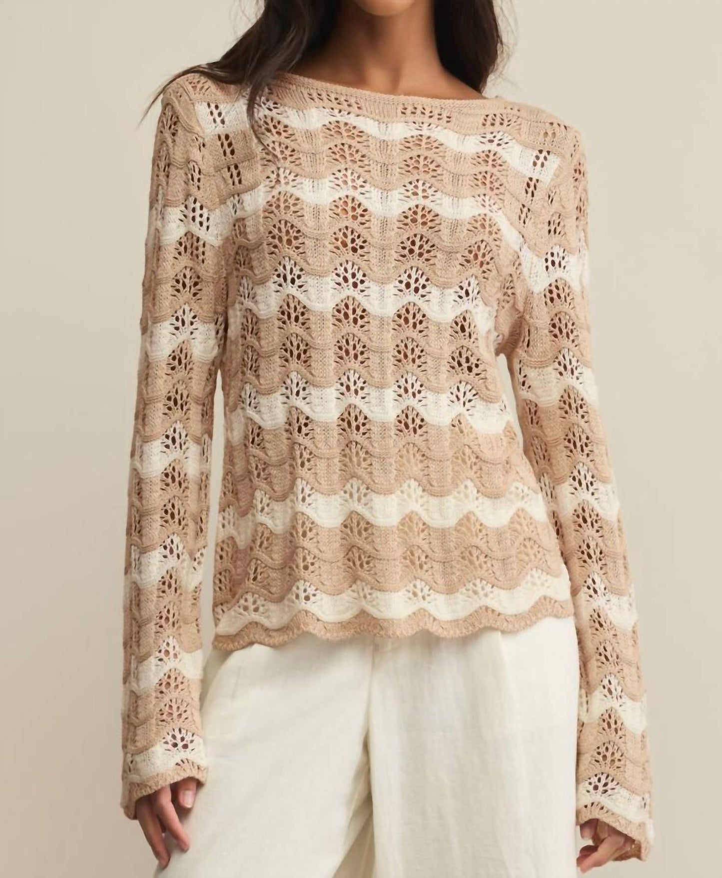 Z Supply - Azura Crochet Sweater