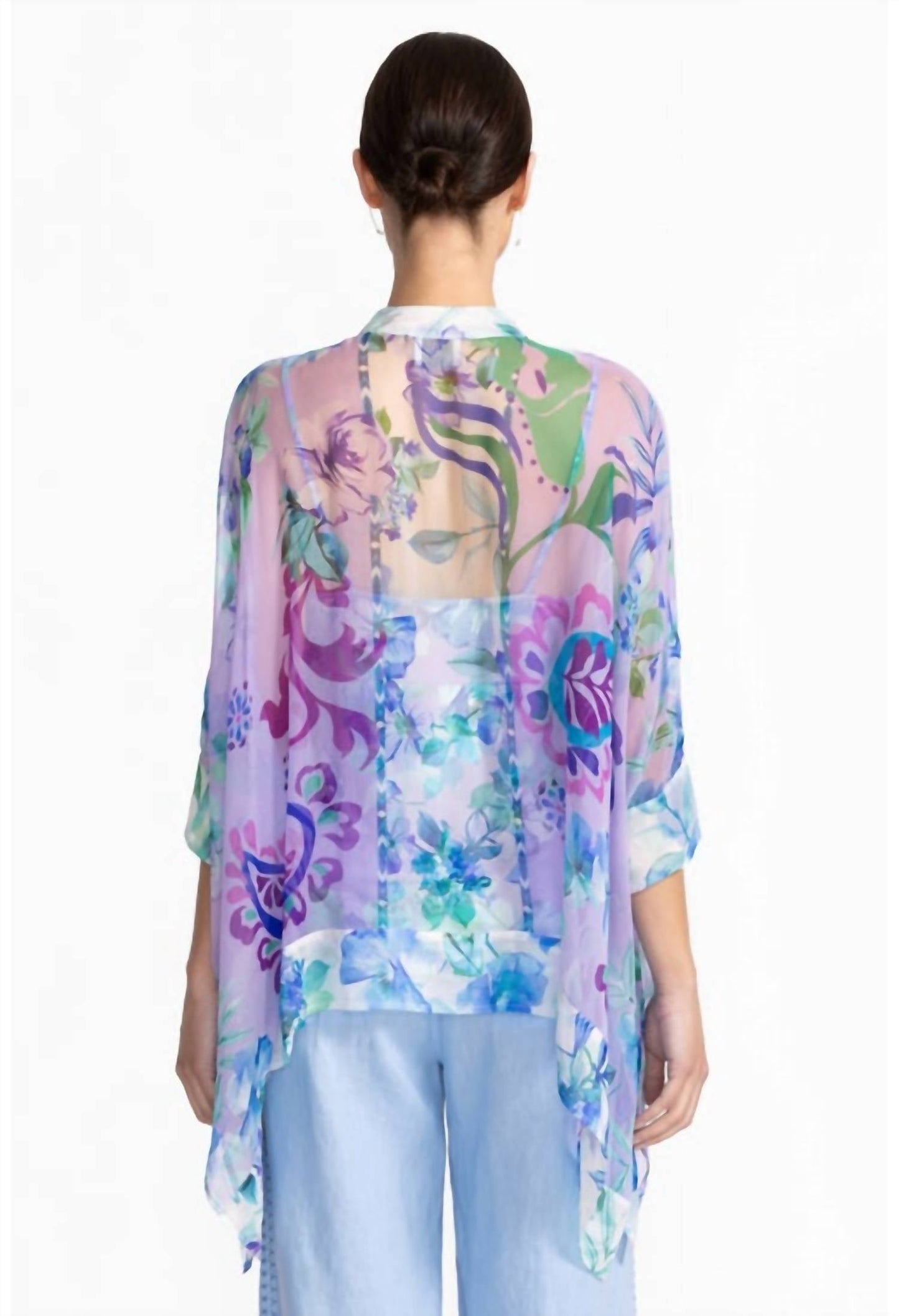 Johnny Was - KATIA OVERSIZED CONTRAST BLOUSE