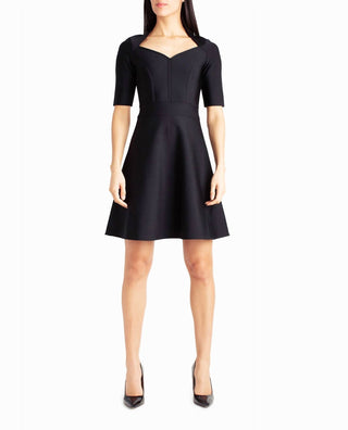Nicole Miller - Alice Short Sleeve A-Line Dress