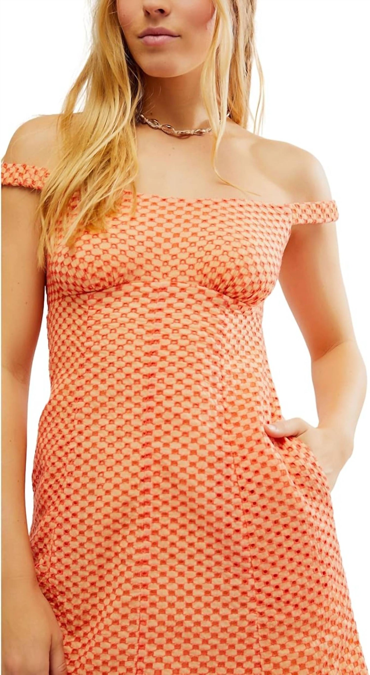 Free People - Berry Kiss Mini Dress