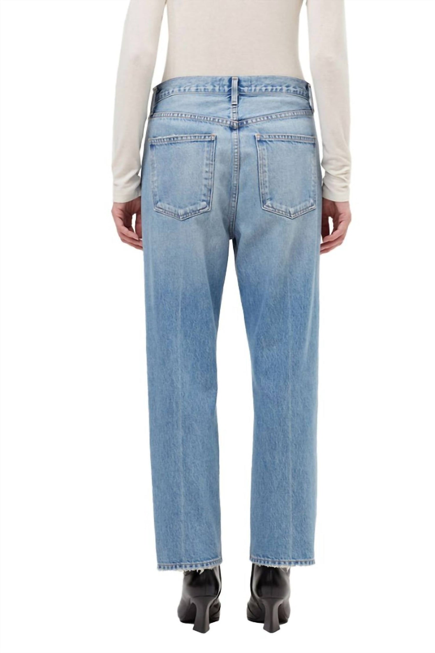 Agolde - 90's Crop Mid Rise Straight Jean