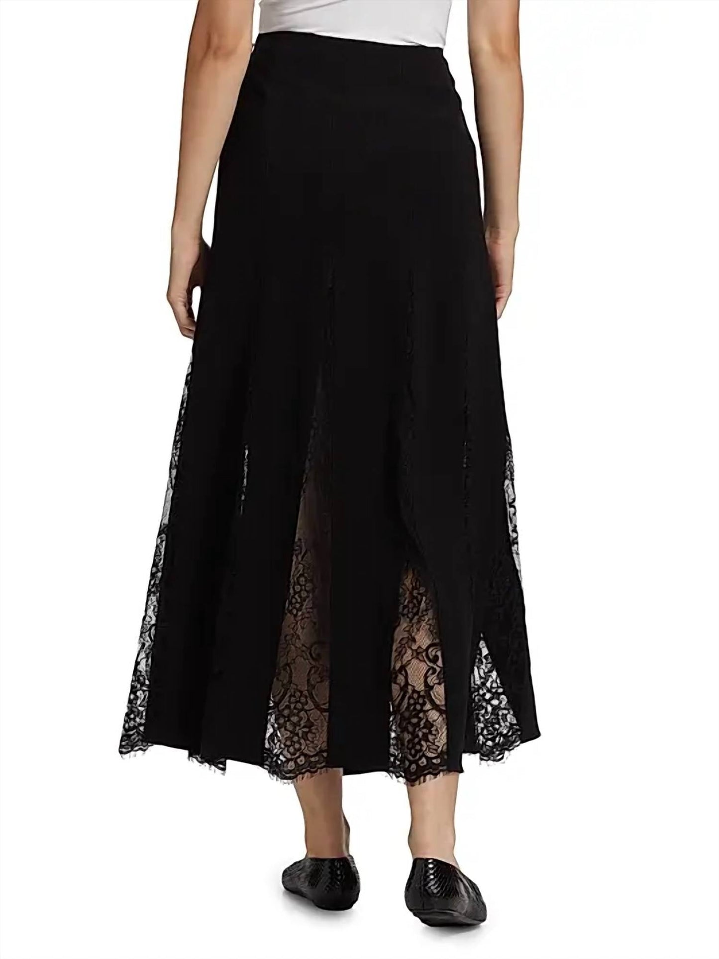 A.L.C. - Mira Lace A-line Maxi Skirt