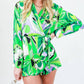 Ee:Some - Paris Long Sleeve Wrap Romper