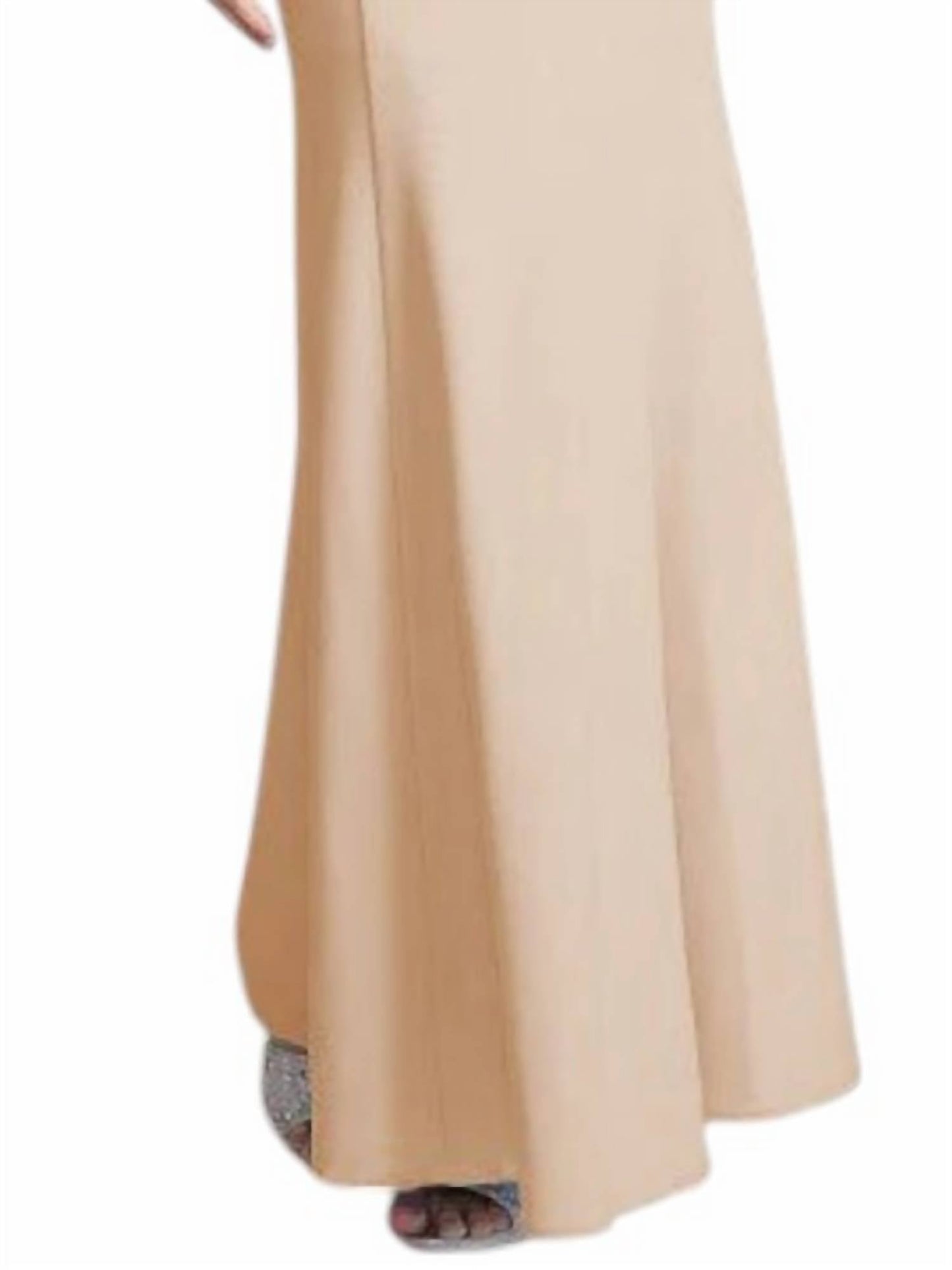 Fiesta Fashion - Off The Shoulder Long Bridesmaids Maxi Dress