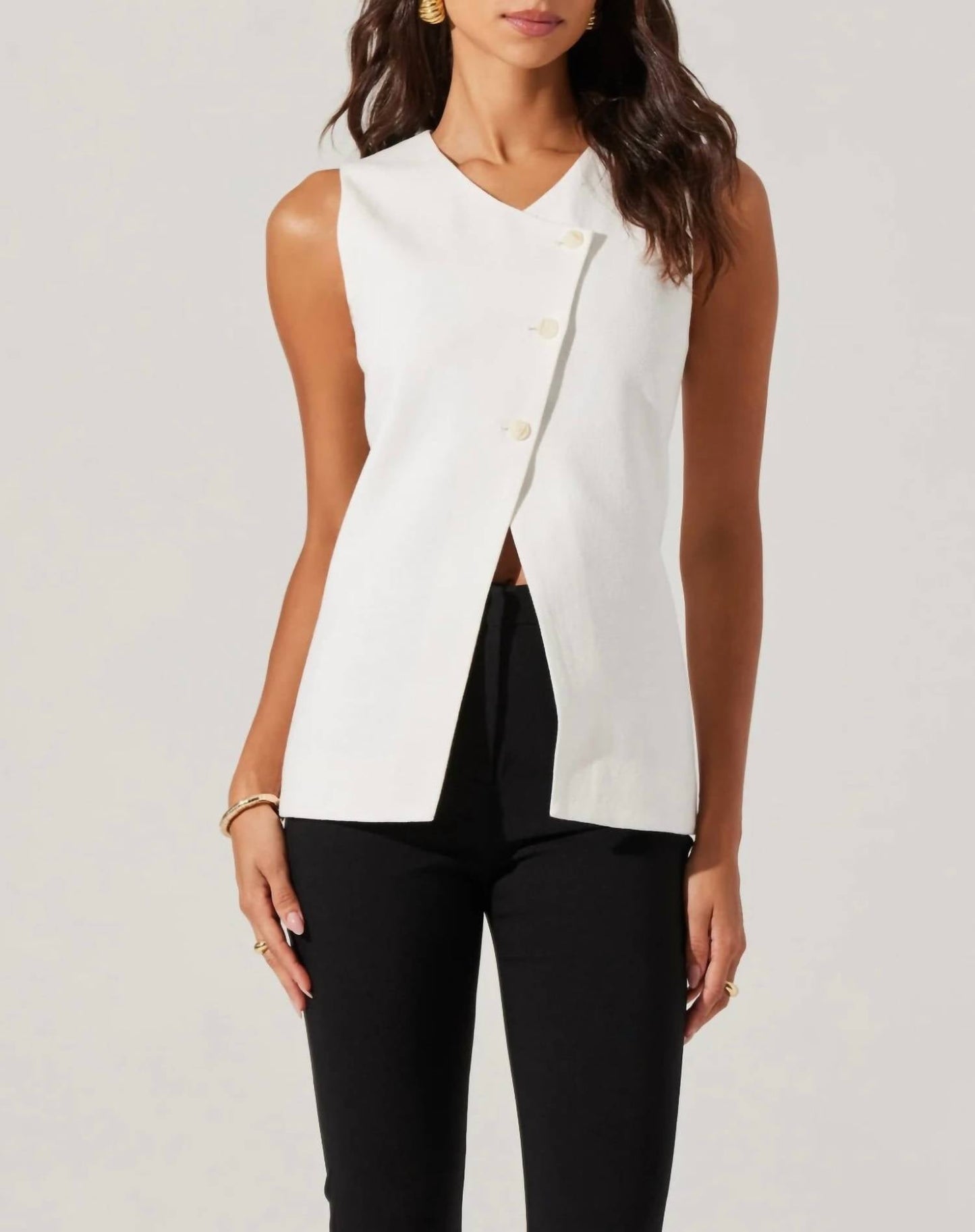 Astr - Sonja Asymmetrical Vest